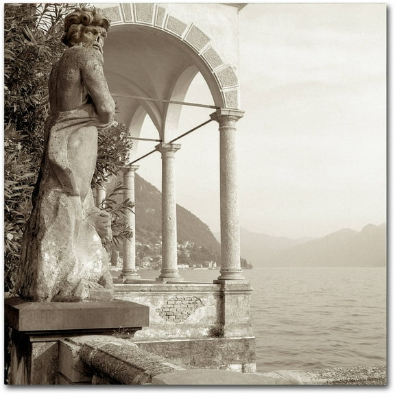 Trademark Fine Art "Giardini Italiano IV" Canvas Art by Alan Blaustein