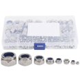 thumbnail image 1 of 281Pcs SelfLocking Nuts 304 Stainless Steel Nylon AntiLoose Hardware Fasteners Set, 1 of 4