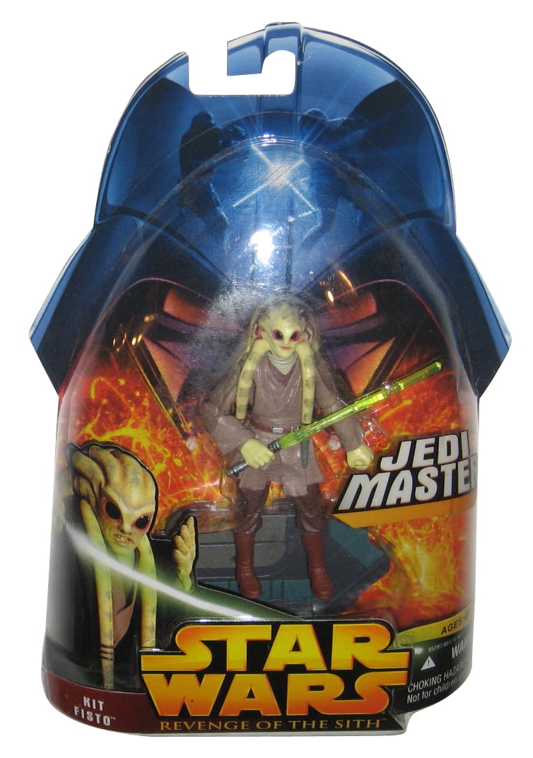Hasbro Star Wars Revenge of the Sith Yoda Spinning Attack Action Figure for sale online