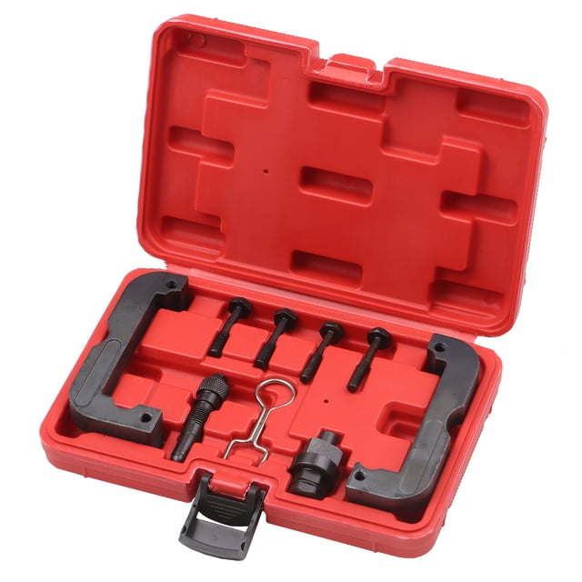 Kit de herramientas de sincronización del motor de 9 piezas con herramienta de sujeción del árbol de levas y