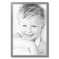 thumbnail image 2 of ArtToFrames 20x30" Silver Picture Frame, Silver Wood Poster Frame, with Regular Acrylic and Foam Backing 3/16 inch (FBPL-4319), 2 of 8