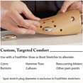 thumbnail image 3 of FootFitter Metal Spot Stretching Plug Set, Replacement or Extra Bunion Plugs, 6 Pack!, Silver (6 Total Plugs), 3 of 4