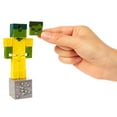 thumbnail image 4 of Minecraft 3.25" Zombie with Gold Armor Figure, 4 of 6