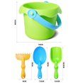 thumbnail image 3 of Children's Infectious Beach Sand Digger Set, Baby Beach Toys for Water Play with Soft Rubber, House Model, 3 of 8