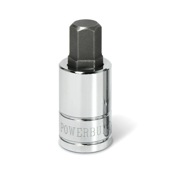 Powerbuilt 1/2 Inch Drive x 12 MM Hex Bit Socket - 642276