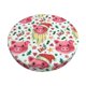 thumbnail image 1 of Balery Christmas Cute Pigs Fundas de asiento para taburete de bar redondo de tela de terciopelo ajustables que protegen de arañazos y manchas para sillas de 14 a 17 pulgadas.-14 inch, 1 of 7