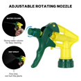 thumbnail image 2 of DOITOOL 10 Pcs Universal Spray Bottle Trigger Replacement Plastic Spray Nozzles Thicken Sprayer Replacement Trigger Spray Tops Spray Heads (Random Col, 2 of 4