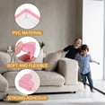 thumbnail image 3 of Uxcell Protecteurs d'Angle 24 Pcs Protecteurs d'Angle de Table Garde d'Angle de Meuble et Pare-Chocs de Bords (en Forme de Cœur, Rose), 3 of 6