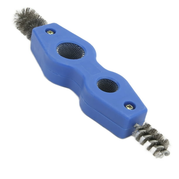 4 in 1 Pipe Cleaner Tool, Battery Cleaning Tool Steel Battery Terminal Cleaning Brush for