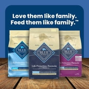 Blue Buffalo Life Protection Formula Senior Dry Dog Food, Chicken & Brown Rice, 15lbs.