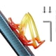 thumbnail image 1 of Red+Yellow Bicycle gradient water bottle holder, 1 of 5