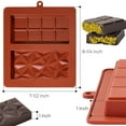 thumbnail image 2 of Molde para barras de chocolate UWILLION Deep Dubai Pistacho Silicone, 2 of 7