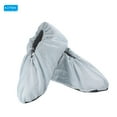 thumbnail image 3 of Unique Bargains Waterproof Shoe Covers, 2 Pairs Water Resistant Rain Shoe Cover Non Slip Boots Cover, Gray, 3 of 4