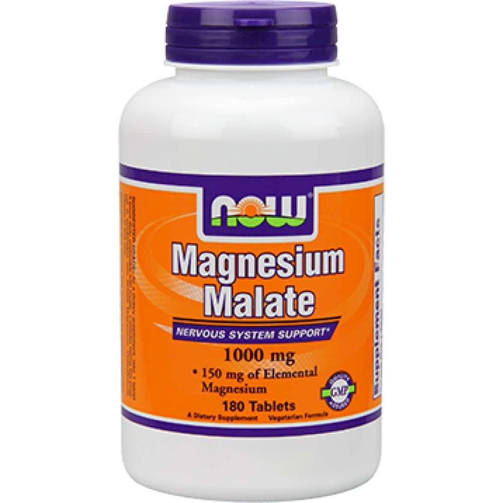 NOW Magnesium Malate 1000 mg 180 tabs 1300 Walmart Canada NOW Magnesium Malate 1000 mg 180 tabs 1300 Walmart Canada