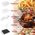 thumbnail image 2 of CUSIMAX Air Fryer Oven, 10-in-1 Convection Oven, 15QT Air Fryer Combo, Countertop Air Fryer Toaster Oven with Rotisserie & Dehydrator, Rich Accessories, Black, 2 of 7
