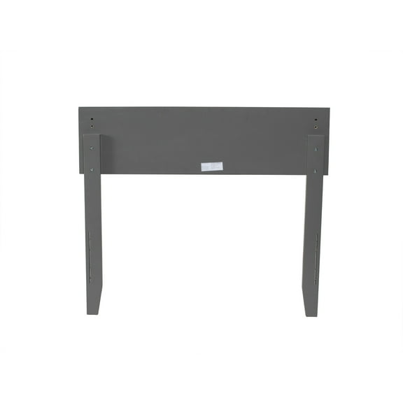 AFI Orlando Headboard with Turbo Charger-Finish:Gray,Size:Twin