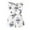 Blue, variant on TIWEKE Newborn Onesies Boy,Boys Girls Fly Sleeve Ruffles Floral Prints Romper Jumpsuit Bodysuits Clothes,Size 18-24 Months