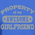 thumbnail image 3 of CafePress - Property Of My Awesome Girlfriend Dark T Shirt - Men's Classic Graphic Cotton T-Shirt, 3 of 4