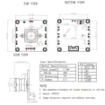 thumbnail image 2 of 6Pcs OV9732 100 Degrees 1280x720 30fps Camera Module for Autodarts Io with 1M Cable,PCB SIZE:32x32mm, 2 of 5