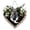 Q, variant on Heart Shaped Farmhouse Front Door Sign With 26 Letters Customizable Last Name Decoration For Outdoor Hanging