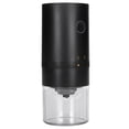 thumbnail image 3 of Molinillo de café en grano, conveniente, práctico, confiable, duradero, diseño curvo, herramienta de molienda portátil compacta para el hogar, color negro, 3 of 8