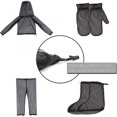 thumbnail image 5 of 4 Pieces Mosquito Suit, Light-weight Bug Repellent Jacket Hood & Pants Net Clothing Set For outdoor Protection From Insects,flies,gnats LBN, 5 of 5
