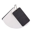 thumbnail image 2 of Colaxi 4 Pieces with Note Cards for Studying 400 Sheets Message Note Cards Single Hole Flash Cards with Binder Black Cover, 2 of 10