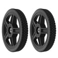 thumbnail image 6 of LOLIPPYY 2-Pack 12-Inch Heavy-Duty Lawn Mower Wheels with PVC Tires and PP Hubs, Universal Fit for Garden Tillers and Yard Carts, 12.7mm Bearing Hole, 6 of 7