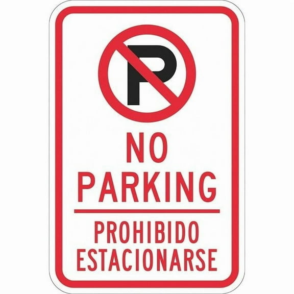 Lyle Fire Lane Parking Sign,18" x 12" T1-1155-EG_12x18