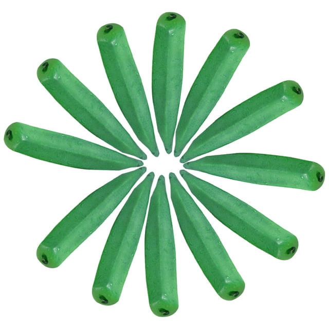 unbranded 12Pcs Foam Okra Artificial Vegetables Realistic For Restaurant Decor