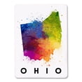 thumbnail image 2 of Ohio, State Abstract Watercolor, Lantern Press, Premium Playing Cards, 52 Card Deck with Jokers, USA Made, 2 of 4