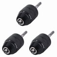 thumbnail image 1 of 3X Portabrocas Sin Llave de 2-13MM con Adaptador de VáStago SDS Plus, Herramienta de Conversión Adaptador de Cambio de Portabrocas de 1 / 2-20UNF, 1 of 5