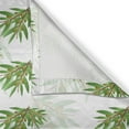 thumbnail image 6 of Ambesonne Green Leaves Valance & Curtain, Olive Tree Branch Art, 55"x36", Champagne Dark Khaki, 6 of 7