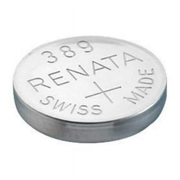 Renata 389 80mAh 1.55V Silver Oxide Coin Cell Battery