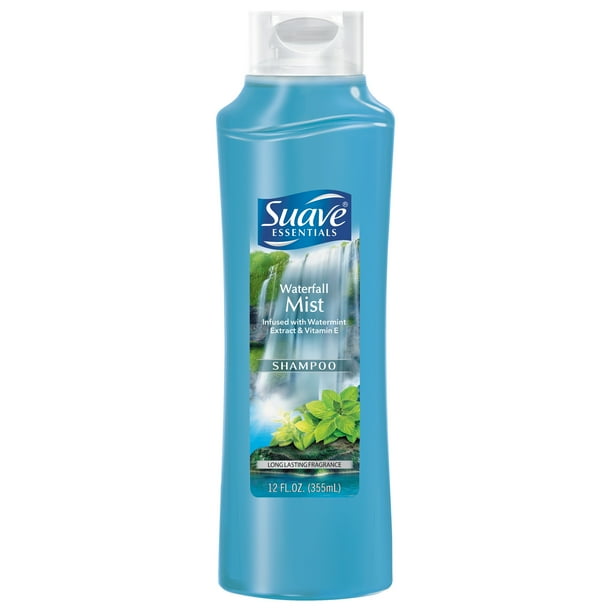 Suave Essentials Waterfall Mist Shampoo, 12 oz