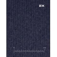 thumbnail image 4 of Milltex 8oz Midweight Fleece Hoodie Unisex CVC Cotton Blend Hooded Sweatshirt Pullover Blank Hoodie for Men Women - NavyHeather, 4 of 5