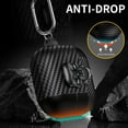 thumbnail image 6 of CCSmall for Samsung Galaxy Buds 3 Case with Carabiner Keychain, Funny 3D Skull Protection Cover Full Body Shockproof with Secure Lock Girls Boys Case for Samsung Buds 3 Pro / Buds 3,Skull Black, 6 of 8