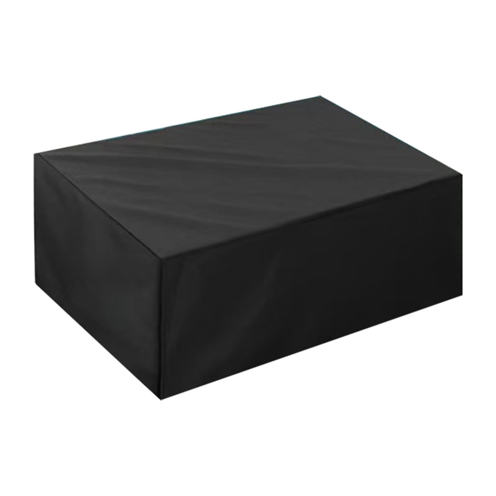 Outdoor Furniture Cover, Waterproof Patio Furniture Cover for Lawn and Garden, Heavy Duty UV-Proof Breathable Dust-Resistant Protector for Tables, Chairs, and Sofas (Black)