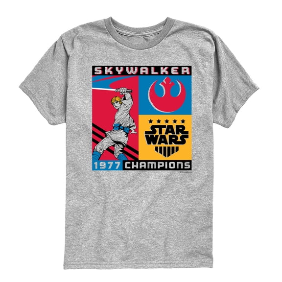 Star Wars - Skywalker Soccer Champion - Youth Boys Short Sleeve Graphic T-Shirt