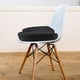 thumbnail image 2 of Sofá Cama Cojín de Asiento Ortopédico Ormromra Espuma Viscoelástica Optimizada Negro LL-0669, 2 of 4