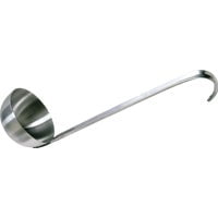 Bayou Classic 0723 Stockpot Utensil Ladle, Aluminum, 20"