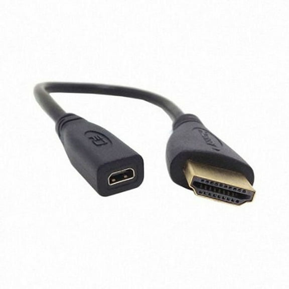 Chenyang CY 20cm Micro HDMI socket Female to HDMI Male Adapter Cable for Tablet Phone Cable