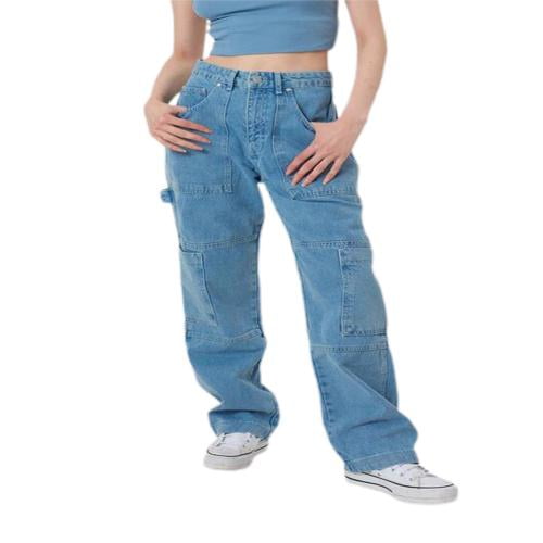 wsevypo Women Y2k Baggy Jeans High Waist Wide Leg Loose Denim 