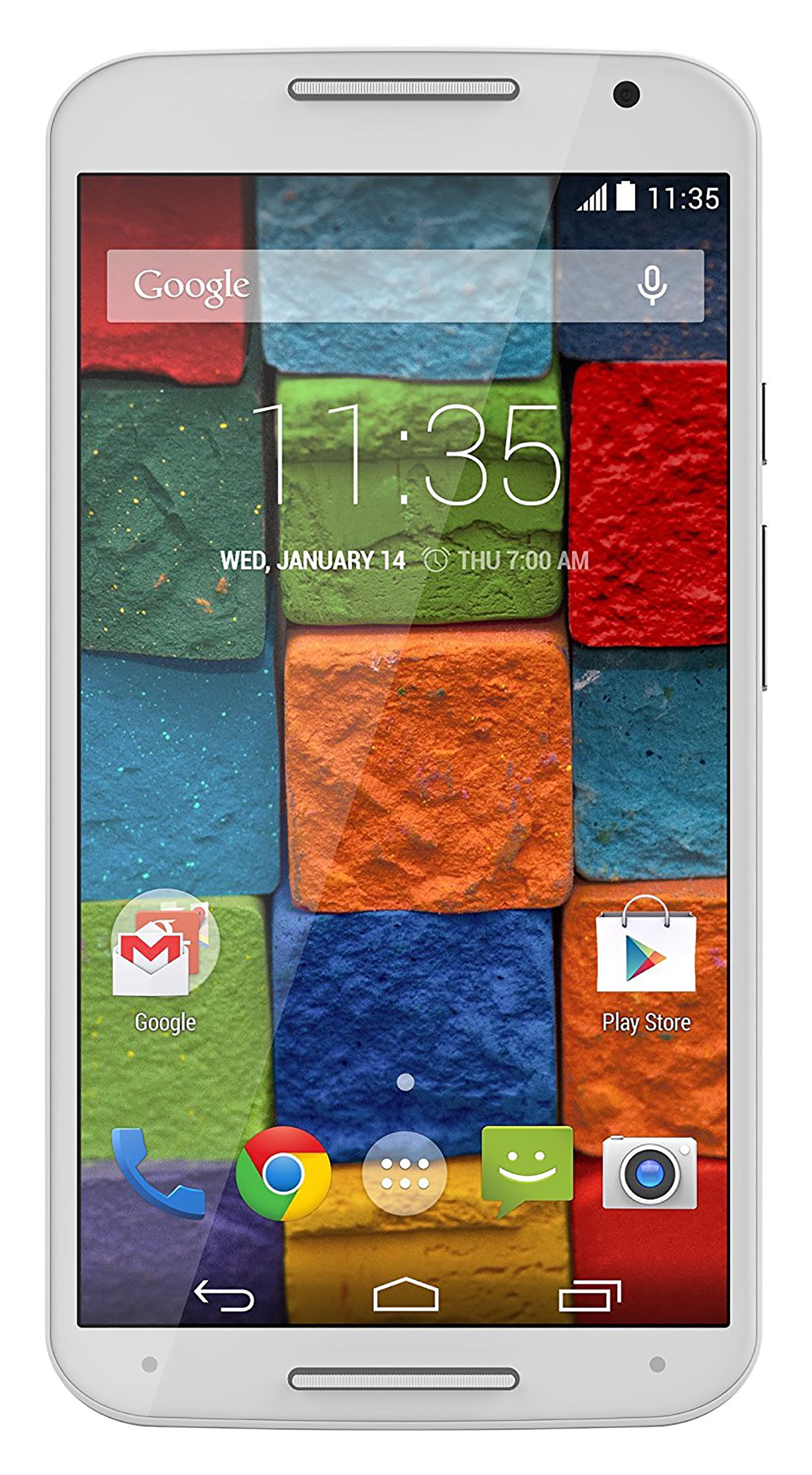 te ontvangen De neiging hebben Zonnebrand Motorola MOTO X XT1097 Unlockd GSM 4G LTE Quad-Core Phone w/ 13MP Camera -  White Bamboo - Walmart.com