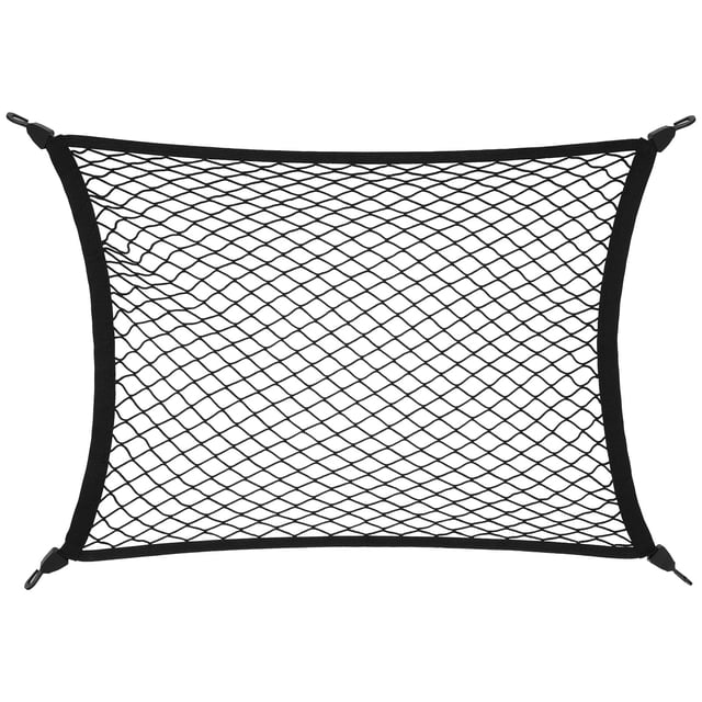 Shisuyan Car Cargo Net Stretchable Car Trunk Net Large Capacity Car Net Organizer For Various Items Trunk Storage And Organization