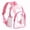 Pink,12x12 in, variant on Clear Backpack for Stadium Events, 12x12 Inches Small Clear Backpack for Concert Festival Sports Outdoor
