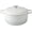 White, variant on Enameled Cast Iron Dutch Oven Pot With Lid, Dutch Oven for Sourdough Bread Baking Round Pot Dule Handle, 6 Quart, White