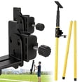 thumbnail image 1 of 13 Ft./4m Telescoping Pole with 1/4-Inch by 20-Inch Laser Mount, Adjustable Laser Level Mounting Pole for Rotary and Line Lasers（YELLOW), 1 of 6