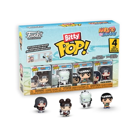 Funko Bitty POP 4-Pack: Naruto Shippuden - Battles Collectible Vinyl Figure