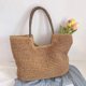 thumbnail image 5 of Bolso de playa de paja para mujer, bolso de mano tejido de verano, bolsos de hombro, hombro de verano, viaje bohemio, 5 of 5